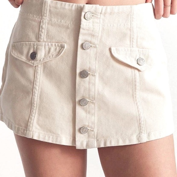 Urban Outfitters BDG Button Up Skort - Picture 5 of 5